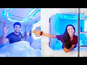 CHEAP Vs. EXPENSIVE CAPSULE HOTEL ($8 vs $50) ft LivingBobby