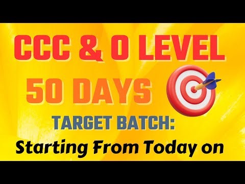 CCC Most Important MCQ Class 1 || CCC New Pattern || ICA EDUCATION