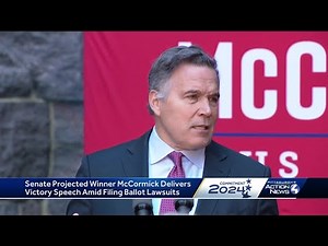 McCormick celebrates AP projection he beat Casey, files lawsuits over counting votes