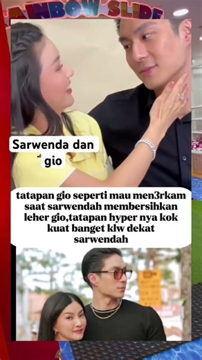 Saflok sama tatapan gio ke sarwenda #sarwendah #sargio #viral #viralvidio