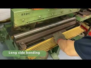 Radiator header plate making process