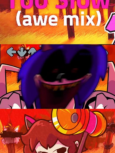 VS SONIC.EXE - AWE Mix: Too Slow Remix | FNF Mod