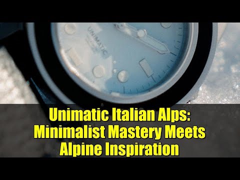 Unimatic Italian Alps: Minimalist Mastery Meets Alpine Inspiration
