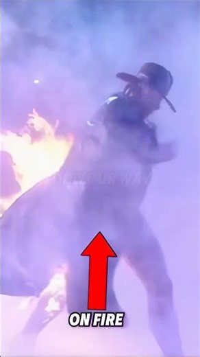 Undertaker On Getting Caught On Fire