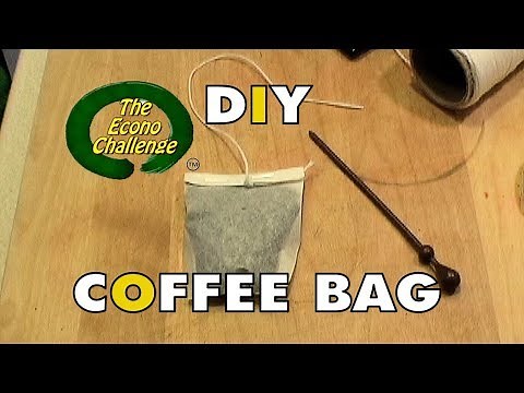 DIY coffee bags - The Best Way To Make Fresh Brewed Coffee Anywhere