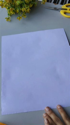 In few seconds how to make a perfect square shape with📃.