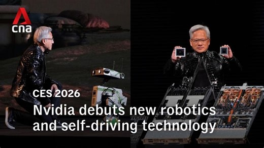 Nvidia debuts new robotics and self-driving technology at CES 2026 | Stefan Frenzel