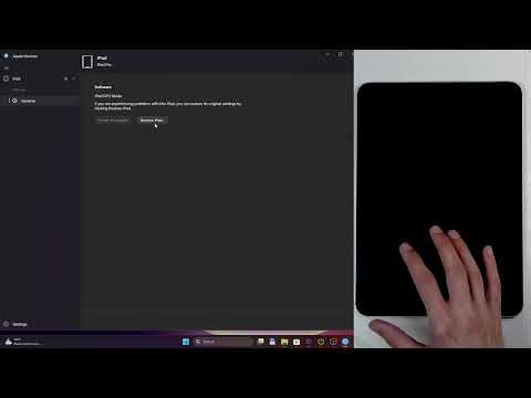 How to reset the iPad Pro 11 (2025) in DFU mode — Hard reset (Windows & macOS)