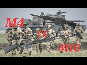 M4 vs M16: What’s the Difference? #vietnamwar #m16vsm4#m16 #m4#usarmy#coldwar