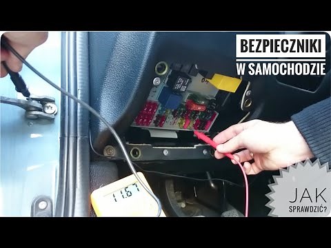 JAK SPRAWDZIĆ I WYMIENIĆ BEZPIECZNIK W SAMOCHODZIE? ROZDZIELNICA ELEKTRYCZNA W SAMOCHODZIE #diy