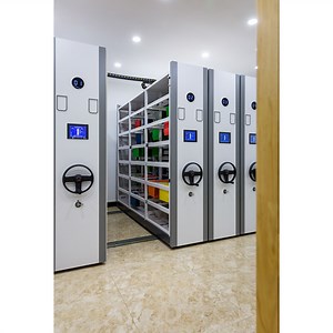 [Hot Item] High Density Mobile Shelving Filing Cabinet Unit Steel Metal Archival Cabinet