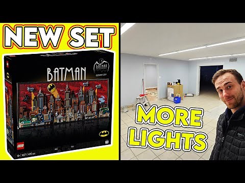 LEGO GOTHAM CITY SKYLINE Officially Revealed & More Studio Lights!