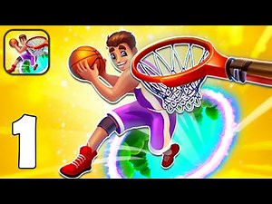 Hoop World: Flip Dunk Game 3D - Gameplay Walkthrough Part 1 - Master Flip Dunks & 3D Hoops( Android)