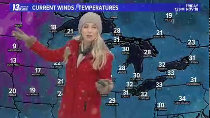 41K views · 124 reactions | SAM IN A SNOW GLOBE: Earlier today, Meteorologist Samantha Jacques felt like she was in a real-life snow globe on the weather deck! Here's what you can expect the rest of the day into tomorrow: https://www.wzzm13.com/article/weather/lake-effect-snow-continues-in-west-michigan/69-1ae9f028-79c1-4745-92e4-e7028cd927e7 | 13 On Your Side | Facebook