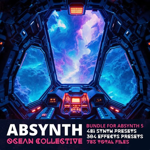 Ocean Swift Absynth Ocean Collective, Absynth5 Preset bundle - 80% Off