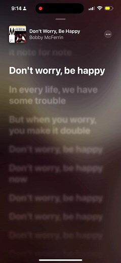 Don't Worry Be Happy Song Lyrics Compilation