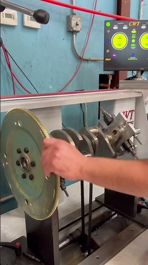 Balancing a crankshaft and rotating assembly