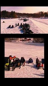 2025 China lake radar runs four seasons club. Drone video #maine #207 #dronepilot #dji #snowmobiling #fyp | A.j. Levesque | Facebook