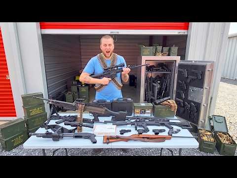 I Bought a Storage Unit for the Gun Safe... It Was LOADED With GUNS! (Best SAFE in 8 Years!)