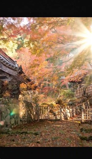 Cinematic Temple Path Video Generation online video cutter com 1