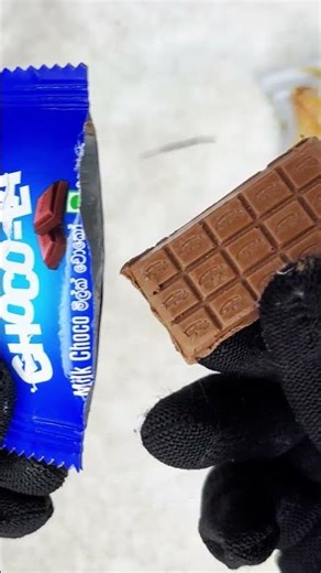 Blue Wrapped Chocolate Unwrap | Satisfying Sweet Video #chocolate