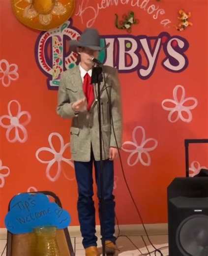 J.J McLane LIVE tonight at Ruby’s on Broadway 🎤🎵 16 years old and a massive beautiful voice! Let’s welcome him to Ruby’s in Tyler🎤💜 Starting at 5pm👈🏼 3592 S. Broadway Ave Tyler Tx See you all tonight | Ruby's Mexican Restaurant