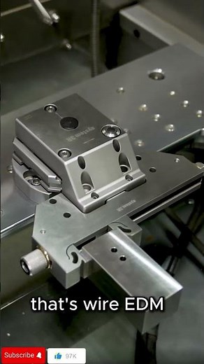 How Wire EDM Cuts Metal With Electricity#metalworking #wireedm #edmmachine #mechanicalgears