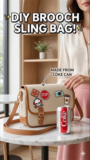 DIY Brooch From Waste🥤✨ Perfect Pinterest style craft tutorial! #Short#like#subscribe @CraftyVanya