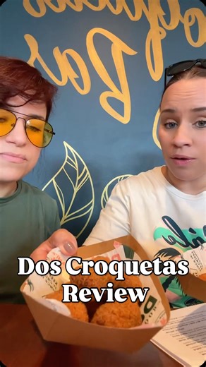 Edy on Instagram: "Croqueta Queen is back at @doscroquetas trying out their monthly specials and a couple of extra dishes. Have you tried the short rib croquetas? Give us your vote if it should stay on the menu 👍 #insta #cubanfood #cubanculinaryjourney #doscroquetas #croquetas #miami #miamifood #miamifoodie #miamifoodies"