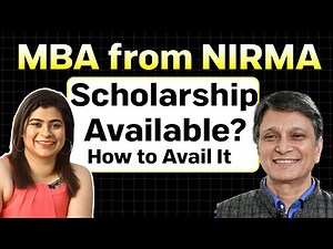 MBA From NIRMA | Scholarship Available at NIRMA How to Avail It? Ft. Ashwini Admission Coordinator