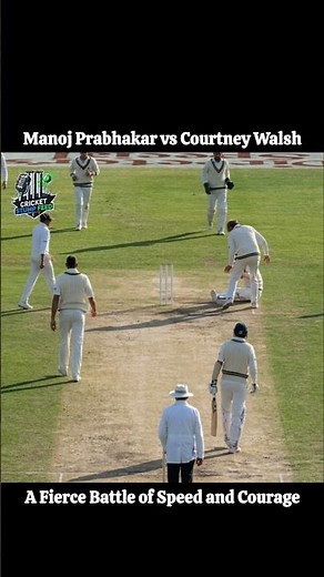 Courtney Walsh's Unplayable Bouncer to Manoj Prabhakar | India vs West Indies 1994 Test