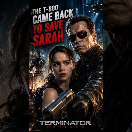 The T-800 Saves Sarah Connor 🤖🔥 | Terminator Genisys (2015)