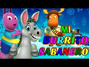 mi burrito sabanero - los backyardigans (cancion infantil)