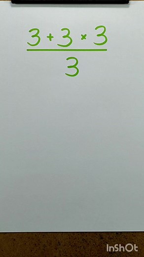 Expressão Numérica Matemática Básica 🧠 Como Resolver ❓ Matemática Básica . . . #expressaonumerica #matematicabasica #matematica #math #aula