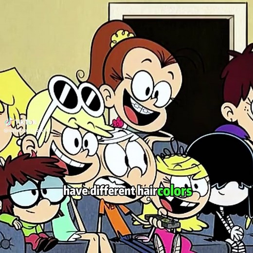 The Unique Hair Colors of The Loud House Kids