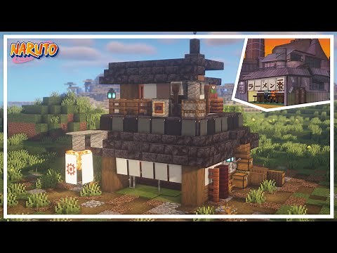 Building Naruto's Ichiraku Ramen Shop | Minecraft Tutorial