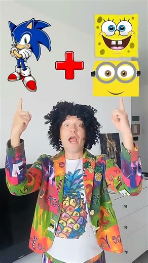 Sonic + SpongeBob and Minion = Sonic Animation