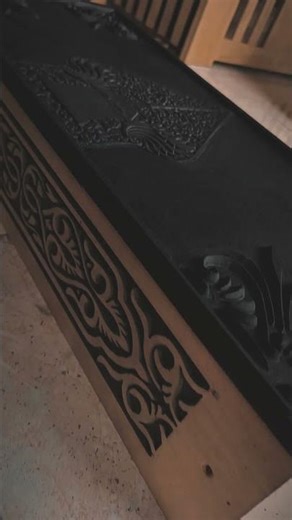 Box wood ukir, Engraving wood box