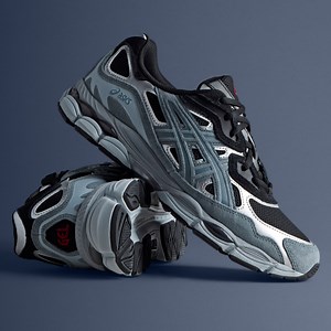 The GEL-NYC™ sneaker sources inspiration from heritage and modern performance running styles.​ The tooling contrasts the upper's retro influences by using the GEL-CUMULUS™ 16 shoe's tooling system. Through a combination of lightweight foams and GEL™ technology inserts, this midsole formation helps create advanced underfoot comfort. | ASICS SportStyle