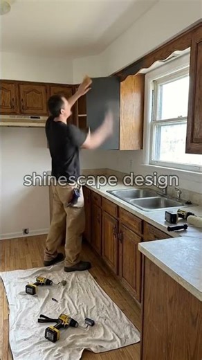 Small Kitchen Makeover Timelapse | Before & After Transformation