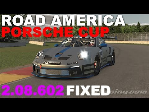 iRacing Porsche Cup Road America (FIXED) | Track Guide + Hotlap