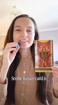 Justice Tarot Meaning (Upright & Reversed) #tarot #tarotcardmeanings #learntarot