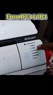 Panasonic Inverter AC Timer Light Blinking