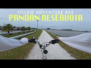 First Time at Pandan Reservoir! 50km Foldie Ride Across Singapore's West on a 20" Wheel