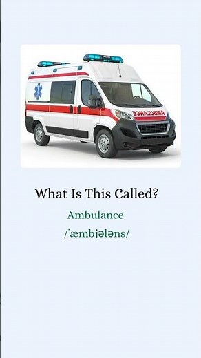 Hospital Related Vocabulary 🚑 || Daily Vocabs #english #vocabs