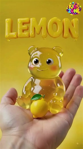 Cute Jelly Baby Eating Fruit ASMR Moment