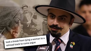 Mustache Hat Jubilee Guy / Matin Samimiat | Know Your Meme