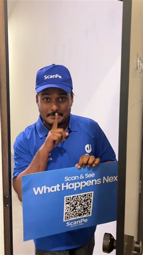 ScanPe on Instagram: "Scan and see what happens ✌️ We surprised random office workers with scanpe QR code. Follow for more exciting offers Scanpe, Scan for offers"