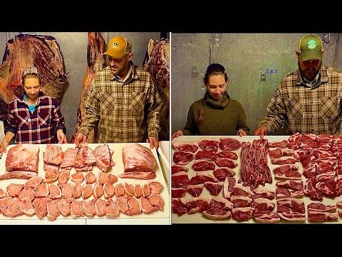 Processing a GRAY MEAT HOG!