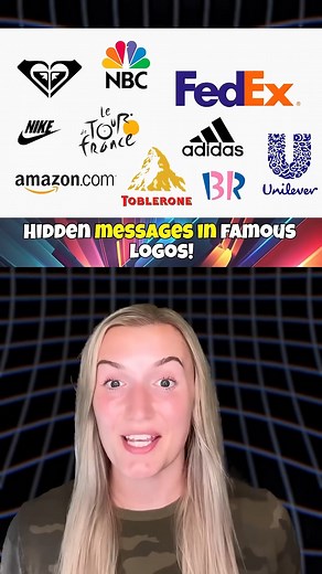 6.1K views · 84 reactions | HIDDEN MESSAGES IN FAMOUS LOGOS! | The Blondie Girl | Facebook